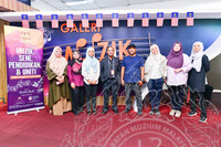 LAWATAN DKP PEMASANGAN PAMERAN MINI ART SHOW DI GALERI MUZIK