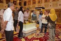 LAWATAN KERABAT SULTAN SELANGOR KE PAMERAN RAJA KITA.