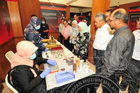 LAWATAN LESTARI SEMARAK PELANCONGAN NEGERI PERLIS YB MENTERI MOTAC (YB Dato' Sri Hajah Nancy Shukri)  KE MUZIUM KOTA KAYANG