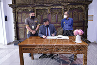 KUNJUNGAN HORMAT MALAYSIAN FOOTBALL LEAGUE