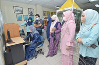 LAWATAN KERJA KE BAHAGIAN PENYELIDIKAN MALAYSIA DARI PERZIM