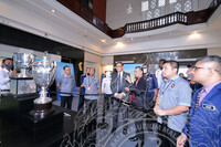 LAWATAN KERJA TKSU(K) YBRS  EN. MOHD YUSRI & SESI WALKABOUT KE PAMERAN HMS MALAYA DI MUZIUM NEGARA