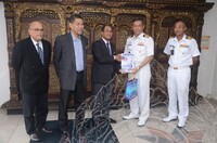 KUNJUNGAN HORMAT DELIGASI PUSMAS TLDM 