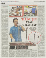 Harian Metro -9 Januari 2021 -Tiada Jin atau Khadam