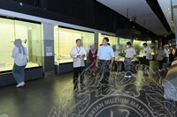 KUNJUNGAN HORMAT PENGARAH LEMBAGA MUZIUM NEGERI PERAK  KE JABATAN MUZIUM NEGARA