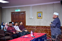 CERAMAH ISRA MIKRAJ DI BILIK PERSIDANGAN, JMM