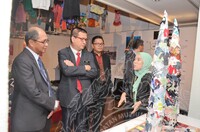 PELANCARAN PROGRAM UPCYCLECREATION OLEH PELAJAR ASWARA.