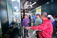 LAWATAN RASMI YB MENTERI PERPADUAN NEGARA DI MUZIUM SUNGAI LEMBING