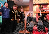 MAJLIS DERMA KOLEKSI SET TAGONG KADAZAN OLEH PERTUBUHAN KADAZAN SABAH JEPADA JMM