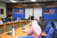 KUNJUNGAN RASMI DEWAN BAHASA DAN PUSTAKA KE JABATAN MUZIUM MALAYSIA