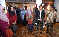 MAJLIS PERASIMAN PAMERAN REMINI SCENCES OF ORIGINS UNFOLDING CULTURA NARRATIVES EXHIBITION,PAMERAN UITM DAN MTN