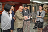 LAWATAN TAPAK DARI NEGARA CHINA UNTUK PERSEDIAAN PAMERAN DI GALERI JMM