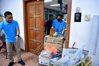 GOTONG ROYONG BUBUR LAMBUK DI SURAU AL- FALAH