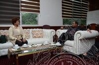 KUNJUNGAN HORMAT PUAN WAHEEDAH HANIFA DARI KEDUTAAN MESIR 