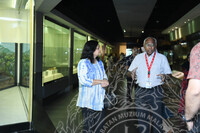 LAWATAN RASMI PANGLIMA TENTERA UDARA INDIA KE MUZIUM NEGARA