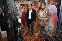 MAJLIS PERASIMAN PAMERAN REMINI SCENCES OF ORIGINS UNFOLDING CULTURA NARRATIVES EXHIBITION,PAMERAN UITM DAN MTN