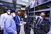 LAWATAN KERJA YB MEJAR (B) HJ MD ANIZAM BIN AB RAHMAN KE JMM