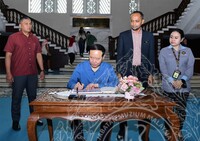 LAWATAN VIP CENTRAL MILITARY COMMISSION CHINA