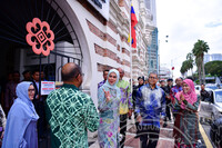 MAJLIS PERASMIAN PAMERAN RAHSIA KEBAYA DI MUZIUM TEKSTIL NEGARA DISEMPURNAKAN OLEH TENGKU PERMAISURI SELANGOR, DYMM TENGKU PERMAISURI HAJAH NORASHIKIN (ALBUM 1)