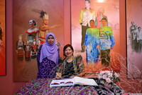 COURTESY VISIT OF H.E MARIA ANGELA ABRERA PONCE TO DIRECTOR GENERAL OF DEPARTMENT OF MUSEUMS MALAYSIA AND NATIONAL TEXTILES MUSEUM