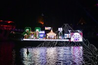 MAJLIS PERARAKAN KAPAL BERHIAS SEMPENA KEMERDEKAAN SARAWAK KE60 DI PESISIRAN KUCHING WATERFRONT