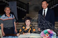 LAWATAN MANTAN NAIB PRESIDEN  TAIWAN KE MUZIUM NEGARA