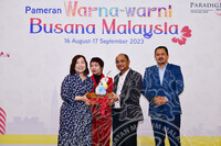 MAJLIS PERASMIAN WARNA-WARNI BUSANA MALAYSIA ANJURAN JABATAN MUZIUM MALAYSIA & PARADIGM MALL