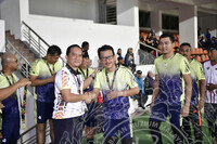 HMA2023 - PERLAWANAN PERSAHABATAN BOLA SEPAK DI STADIUM NEGERI SARAWAK