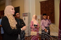 MAJLIS APRESIASI & PERASMIAN PAMERAN SULAIMAN GHANI PENGIAT SENI TEKSTIL MALAYSIA