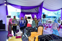 MAJLIS PERASMIAN PAMERAN RAHSIA KEBAYA DI MUZIUM TEKSTIL NEGARA DISEMPURNAKAN OLEH TENGKU PERMAISURI SELANGOR, DYMM TENGKU PERMAISURI HAJAH NORASHIKIN (ALBUM 1)