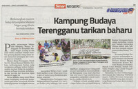 Sinar Harian_04-sep-2020_ms 29_Kampung Budaya Terengganu tarikan baharu