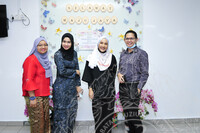 MAJLIS CLOCK OUT PENGARAH BAHAGIAN KHIDMAT PENGURRSAN PUAN NOORAZREEN IDAYU BT KAMAROZZAMAN