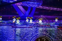 MAJLIS PERARAKAN KAPAL BERHIAS SEMPENA KEMERDEKAAN SARAWAK KE60 DI PESISIRAN KUCHING WATERFRONT