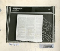 PAMERAN 25 TAHUN PEMERINTAHAN DYMM SULTAN SELANGOR 1960-1985 PD 20.9.85 DI MUZIUM NEGARA