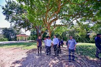 LAWATAN KERJA YB MENTERI  DATUK AARON AGO DAGANG,  KEMENTERIAN PERPADUAN KE MUZIUM KOTA LUKUT