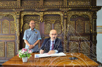 KUNJUNGAN HORMAT KEDUTAAN TAJIKISTAN DI BILIK PETALA INDERA, JMM.