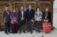 KUNJUNGAN HORMAT PENGARAH JABATAN MUZIUM SABAH DAN TAKLIMAT PENGANJURAN SEMPENA SAMBUTAN HMA BERSAMA KP JMM