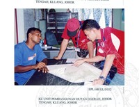 PENYELIDIKAN SURVEI ARKEOLOGI PERTUKAAN DAN EXPLORASI AWAL KOTA PURBA, LINGGIU, KOTA TINGGI JOHOR, PADA 04.08.2005,