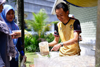 GOTONG ROYONG BUBUR LAMBUK DI SURAU AL- FALAH