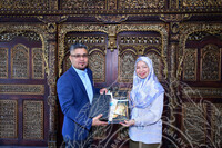 LAWATAN KERJA RASMI KE JMM DARI BALAI KHAZANAH ISLAM SULTAN HAJI HASSANAL BOLKIAH, BRUNEI DARUSSALAM