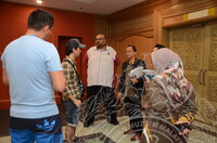 KERJA-KERJA PERSIAPAN PAMERAN KAZAKSTAN GOLDEN MAN