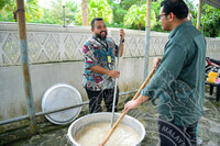 PROGRAM JOM KACAU BUBUR ASYURA ANJURAN SURAU AL FALAH, PKSR DAN PUSPANITA