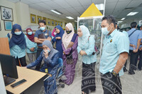 LAWATAN KERJA KE BAHAGIAN PENYELIDIKAN MALAYSIA DARI PERZIM