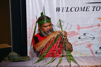 AKTIVITI DIY ALAT MUZIK MEMBUAT SERUNAI DAUN KELAPA DI GALERI MUZIK