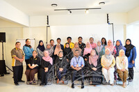 PRA PERSEDIAAN DAN FOTO DISEBALIK TABIR SESI RAKAMAN VIDEO PENGUKUHAN PROGRAM IPIM SECARA PENDIDIKAN & PEMBELAJARAN MAYA.