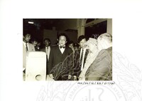 LAWATAN EN. YASSER ARAFAT KE MUZIUM NEGARA SEMPENA PAMERAN TAMADUN ISLAM PADA 24.07.1984 (H/P)