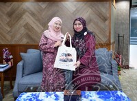 KUNJUNGAN HORMAT MUZIUM MUZIK KE ISTANA BUDAYA