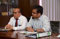 PERBINCANGAN MAJLIS PRA MENANDATANGANI NOTA KERJASAMA ANTARA JMM DAN AGENSI NUKLIER MALAYSIA.