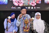 HMA2023 - MAJLIS MAKAN MALAM PENUTUP HMA 2023 DI RIVERSIDE HOTEL, KUCHING