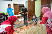 PROGRAM JOM KACAU BUBUR ASYURA ANJURAN SURAU AL FALAH, PKSR DAN PUSPANITA